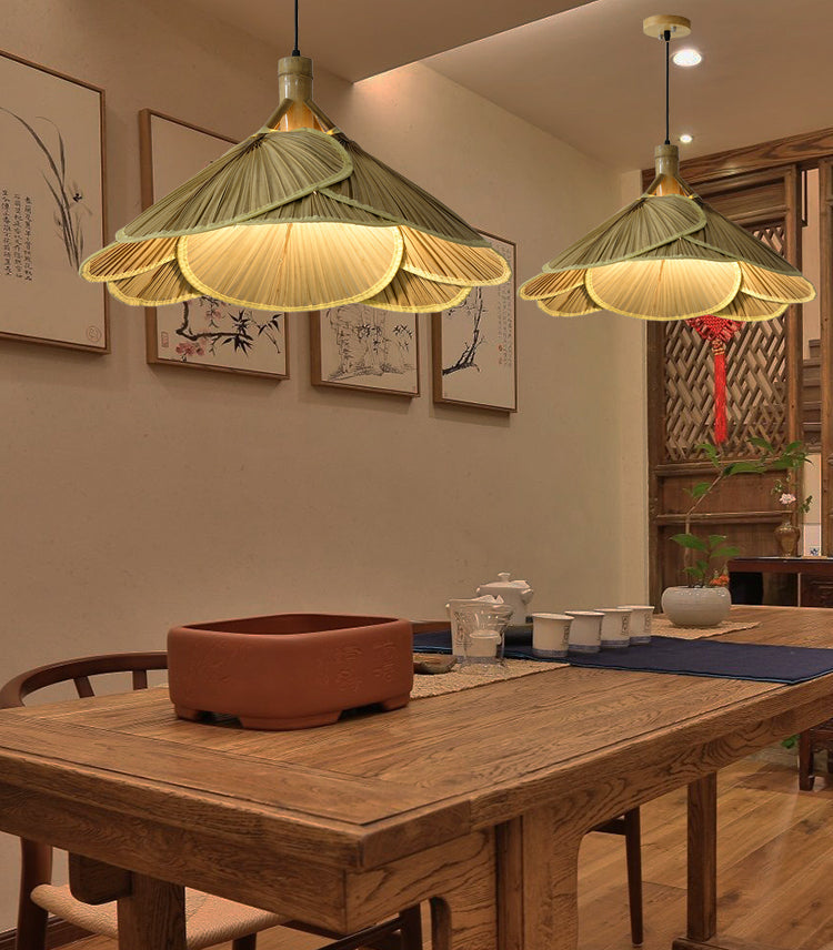 MAILANG Dastaan Retro Bamboo Ceiling Lamp from MAILANG