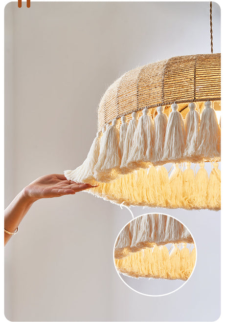 MAILANG Elowen Vintage Chic Ceiling Lamp - French Boho Style Lighting from MAILANG