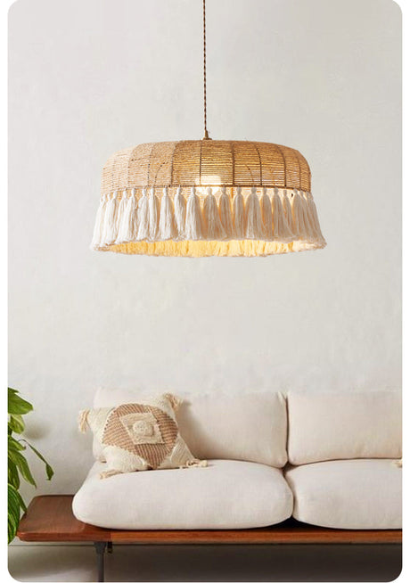 MAILANG Elowen Vintage Chic Ceiling Lamp - French Boho Style Lighting from MAILANG