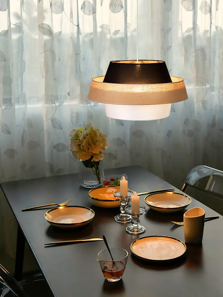 MAILANG Haruka Elegant Fabric Pendant Ceiling Lamp from MAILANG