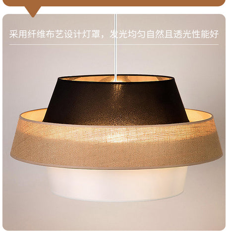 MAILANG Haruka Elegant Fabric Pendant Ceiling Lamp from MAILANG