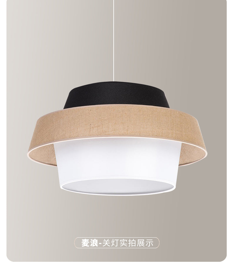 MAILANG Haruka Elegant Fabric Pendant Ceiling Lamp from MAILANG