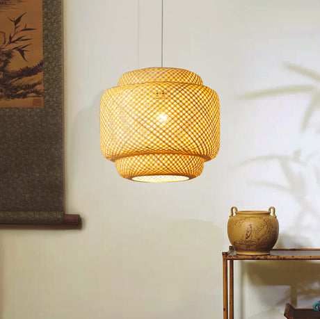 MAILANG Haruki Elegant Bamboo Ceiling Lamp from MAILANG