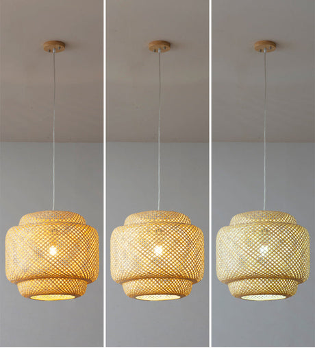 MAILANG Haruki Elegant Bamboo Ceiling Lamp from MAILANG