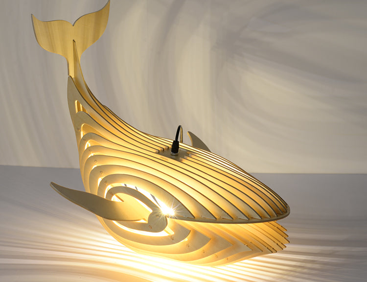MAILANG Haruki Elegant Japanese Solid Wood Chandelier from MAILANG