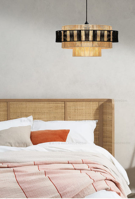 MAILANG Haruki Stylish Scandinavian Woven Ceiling Lamp from MAILANG