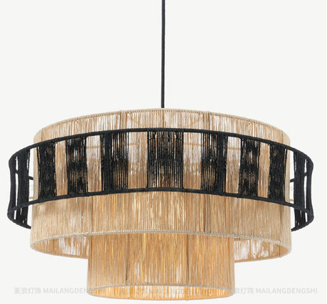 MAILANG Haruki Stylish Scandinavian Woven Ceiling Lamp from MAILANG