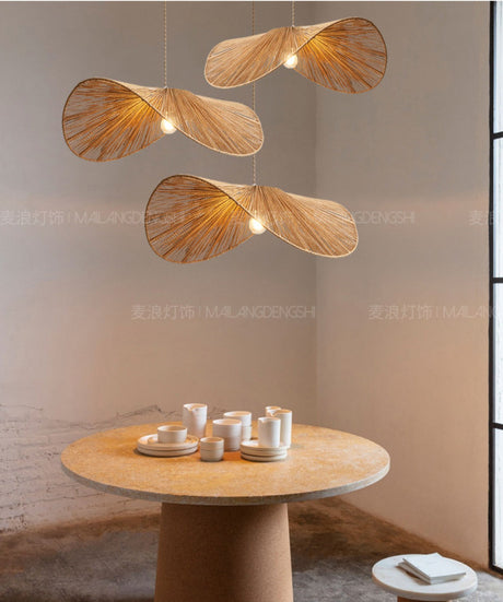 MAILANG Haruki Vintage Woven Ceiling Lamp from MAILANG