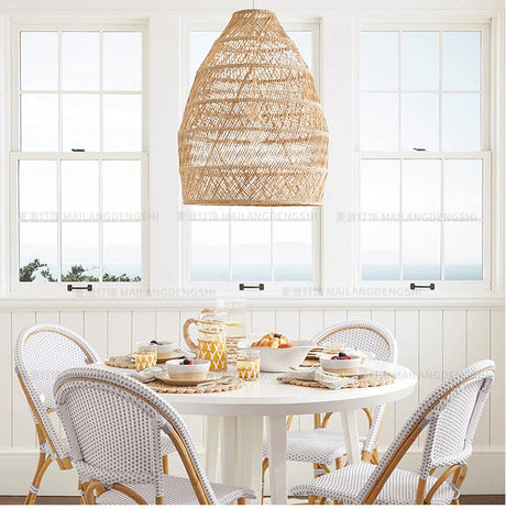 MAILANG Haruki Woven Design Rustic Ceiling Lamp from MAILANG