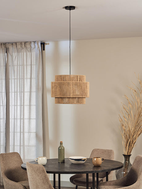 MAILANG Haruko Artistic Retro Woven Ceiling Lamp from MAILANG