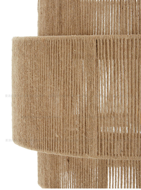 MAILANG Haruko Artistic Retro Woven Ceiling Lamp from MAILANG