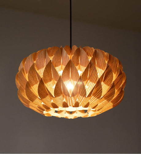 MAILANG Hiroshi Elegant Natural Wood Ceiling Lamp from MAILANG