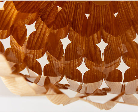 MAILANG Hiroshi Elegant Natural Wood Ceiling Lamp from MAILANG