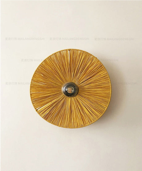 MAILANG Hiroshi Vintage Aesthetic Straw Decorations for Living Room Ceiling. from MAILANG