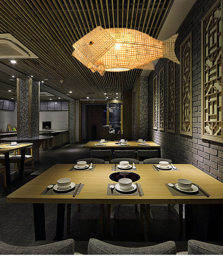MAILANG Isolde Vibrant Bamboo Art Chandelier from MAILANG