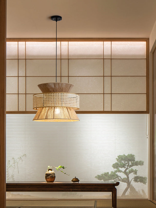 MAILANG Kenji Elegant Hemp Rope Chandelier from MAILANG