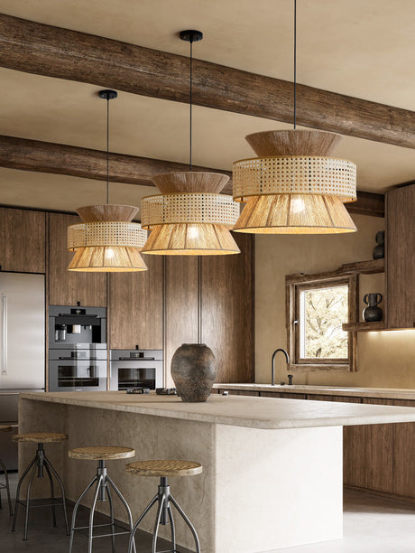 MAILANG Kenji Elegant Hemp Rope Chandelier from MAILANG