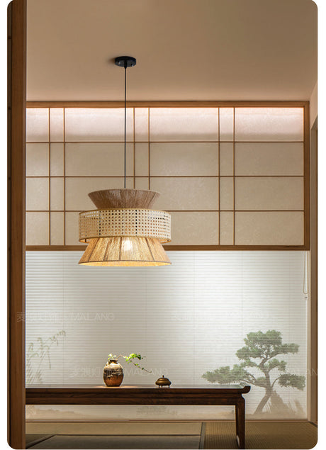 MAILANG Kenji Elegant Hemp Rope Chandelier from MAILANG