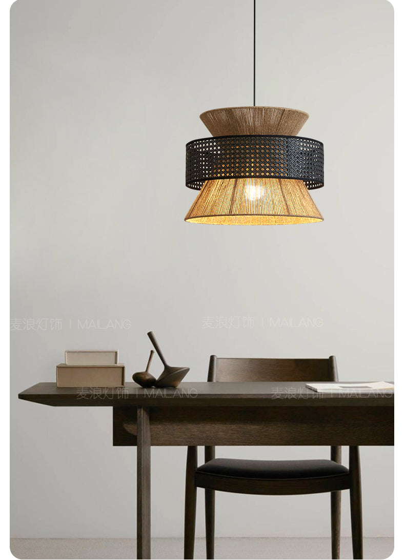 MAILANG Kenji Elegant Hemp Rope Chandelier from MAILANG