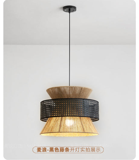 MAILANG Kenji Elegant Hemp Rope Chandelier from MAILANG