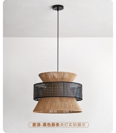 MAILANG Kenji Elegant Hemp Rope Chandelier from MAILANG