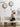 MANDELA Alhambra Creamy Artistic Minimalist Wall Clock from MANDELA