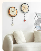 MANDELA Alhambra Creamy Artistic Minimalist Wall Clock from MANDELA