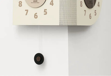 MANDELA Alhambra Modern Double-Sided Rotation Wall Clock from MANDELA