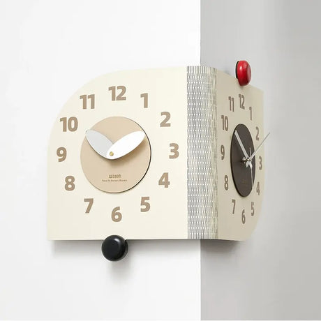 MANDELA Alhambra Modern Double-Sided Rotation Wall Clock from MANDELA