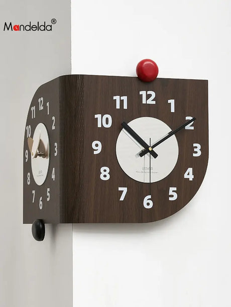 MANDELA Alhambra Modern Double-Sided Rotation Wall Clock from MANDELA