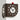 MANDELA Alhambra Modern Double-Sided Rotation Wall Clock from MANDELA