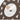 MANDELA Alhambra Modern Double-Sided Rotation Wall Clock from MANDELA