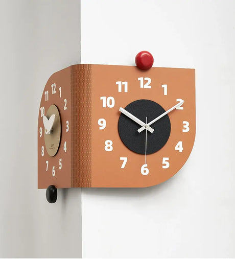 MANDELA Alhambra Modern Double-Sided Rotation Wall Clock from MANDELA