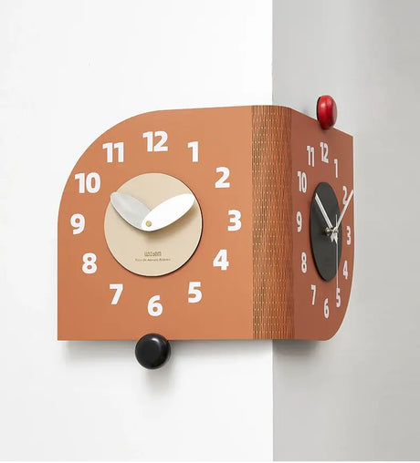 MANDELA Alhambra Modern Double-Sided Rotation Wall Clock from MANDELA