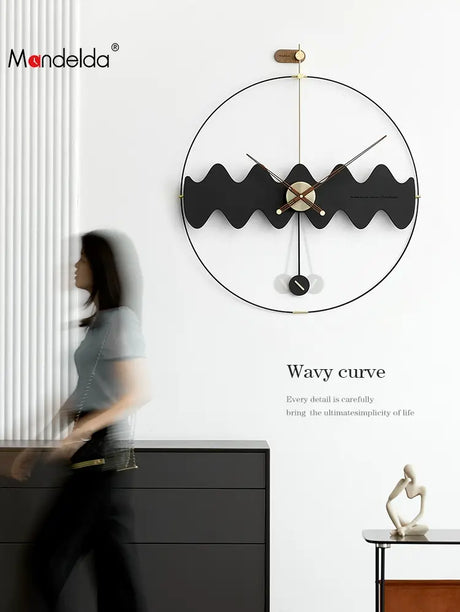 MANDELA Aranjuez Elegant Minimalist Wall Clock from MANDELA