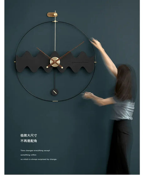 MANDELA Aranjuez Elegant Minimalist Wall Clock from MANDELA