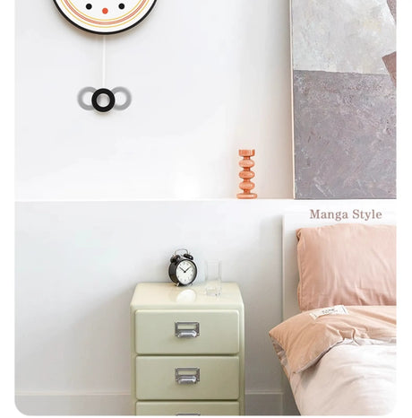 MANDELA Azura Minimalist Wall Clock - Modern, Artistic, Simple from MANDELA