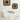 MANDELA Elowen Modern Cream Retro Wall Clock from MANDELA