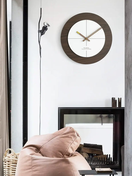 MANDELA Elysia Sleek Minimalist Luxury Wall Clock from MANDELA