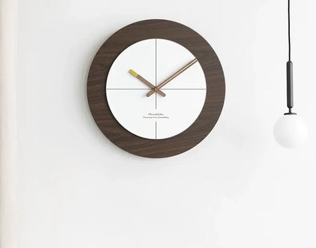 MANDELA Elysia Sleek Minimalist Luxury Wall Clock from MANDELA