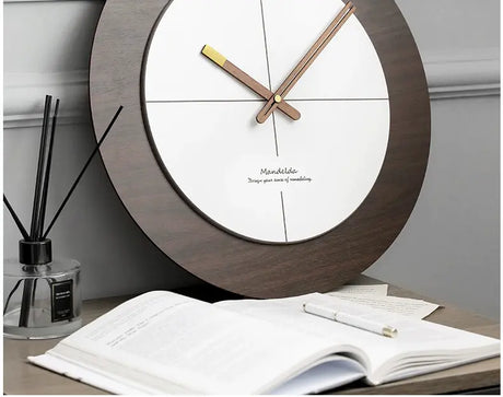 MANDELA Elysia Sleek Minimalist Luxury Wall Clock from MANDELA