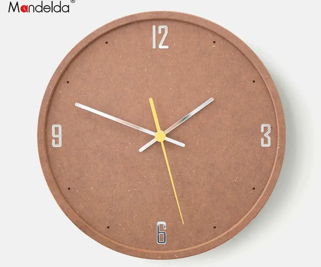 MANDELA Elysium Sleek Minimalist Silent Clock from MANDELA