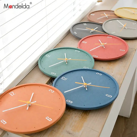 MANDELA Elysium Sleek Minimalist Silent Clock from MANDELA
