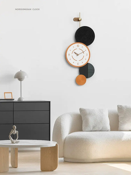 MANDELA Isolde Elegant Atmosphere Hanging Clock from MANDELA