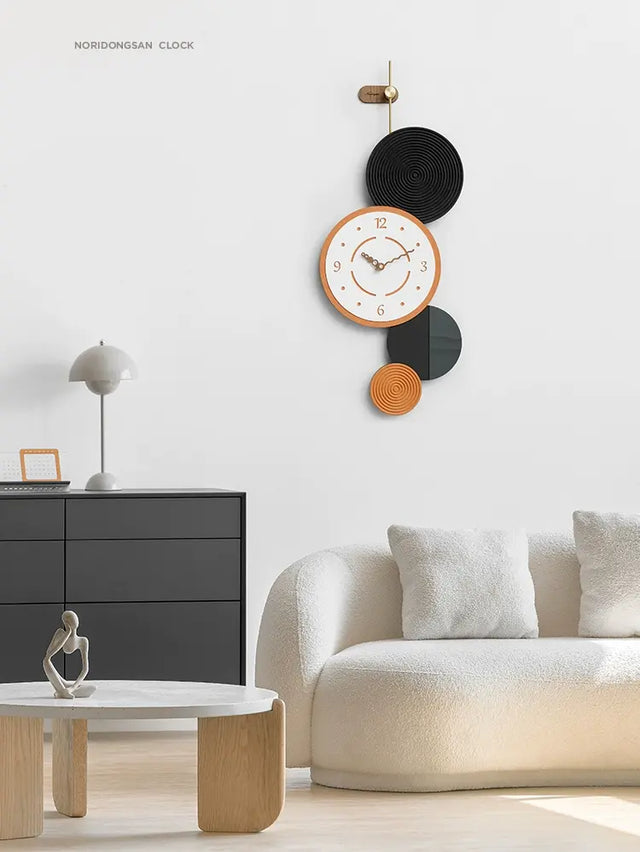 MANDELA Isolde Elegant Atmosphere Hanging Clock from MANDELA