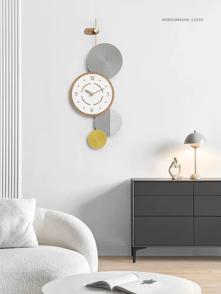 MANDELA Isolde Elegant Atmosphere Hanging Clock from MANDELA
