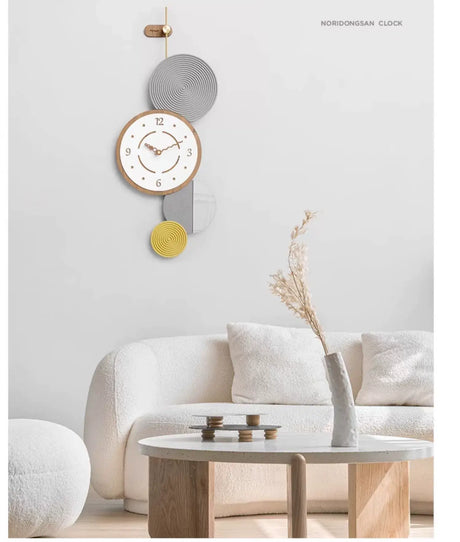 MANDELA Isolde Elegant Atmosphere Hanging Clock from MANDELA