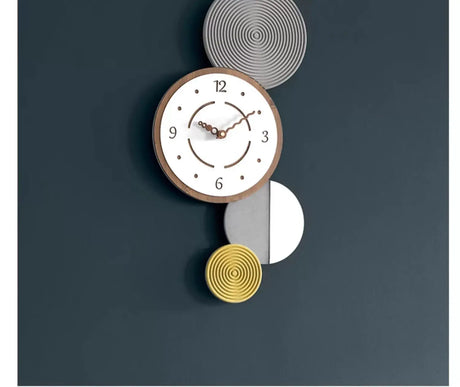 MANDELA Isolde Elegant Atmosphere Hanging Clock from MANDELA