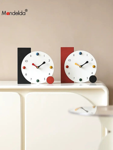 MANDELA Isolde Elegant Desktop Decor Jewelry Seat Bell Clock from MANDELA