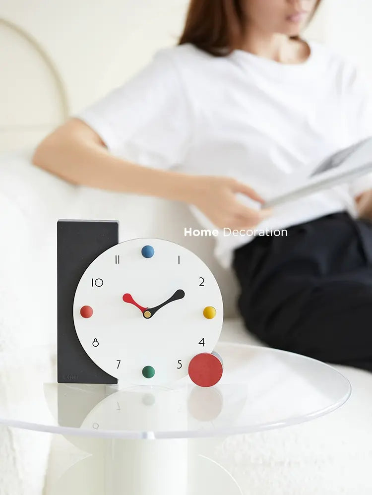 MANDELA Isolde Elegant Desktop Decor Jewelry Seat Bell Clock from MANDELA